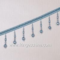 Buy cheap Handmade fashionable chain beads lace tassels fringes for curtain/sofa/pillow product