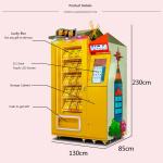 Gifts / Drinks Self Service Vending Machine For Indoor / Outdoor Lucky House