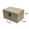 Buy cheap Rectangle Lidded Wooden Box Customizable Small Wooden Storage Chest from wholesalers