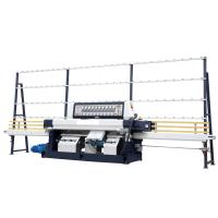 Buy cheap Straight line Glass edging machine 9 grinding head linear polishing machine product