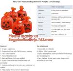halloween pumpkin bag/ Halloween ghost leaf bags / large halloween gift bag