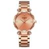 Buy cheap KINYUED stainless steel quartz movement women stainless steel band waterproof wrist watch from wholesalers