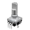 Buy cheap ec12 pc board rotary encoder 5v with Insulated d shaft rohs incremental 24 pos patch dial rotary encoder 360 switch from wholesalers