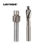 High Speed Steel Carbide Milling Cutter Countersunk Head Helical Carbide End