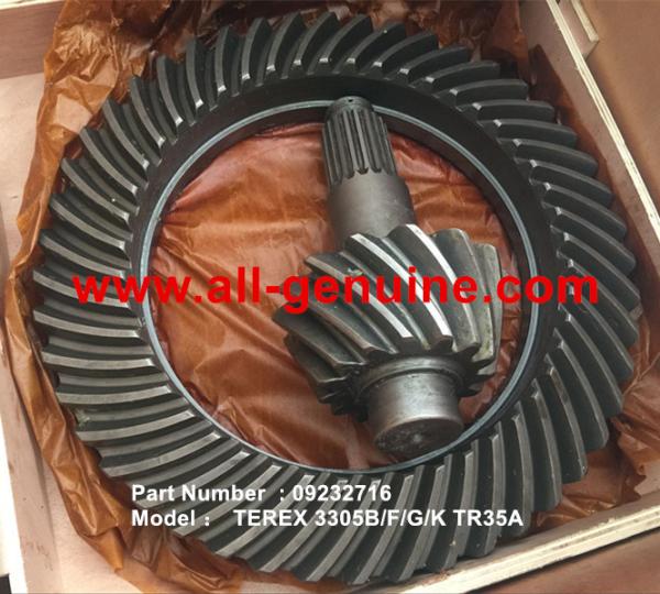 Buy cheap TEREX 09232716 SECONDARY GAER MINING QUARRY NHL DUMP TRUCK TR35 TR50 TR60 TR100 3305B 3305F 3303 3307 TR45 TR70 MT4400 from wholesalers