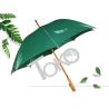 Buy cheap Solid Stick Wooden Handle Umbrella , Plaid Green Umbrella With Wooden Handle from wholesalers