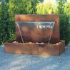 Buy cheap Create Unique Outdoor Oasis Corten Steel Water Feature Customizable from wholesalers