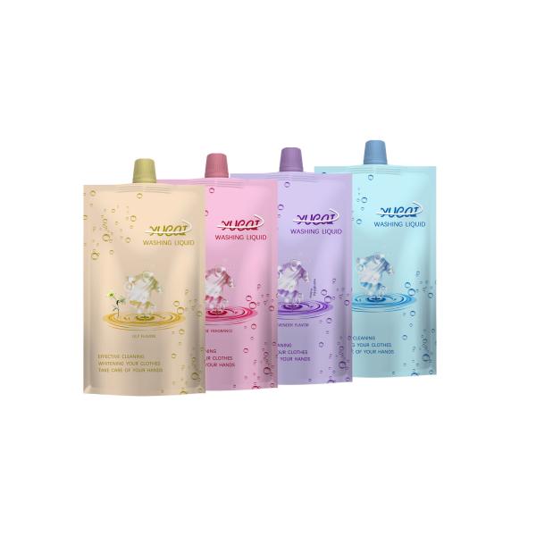 Buy cheap Gravnre Printing 50ml Spout Pouch Packaging For Detergent from wholesalers