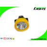 Buy cheap 5000lux Portable Led Cordless Miner Headlight 2.2Ah Rechargeable Li - ion Battery PP Meterial from wholesalers