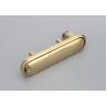 Buy cheap Gold Plated Safe Handle Replacement , Bright Metal Furniture Handles Zinc Alloy from wholesalers