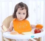 Free BPA Washable Silicone Baby Bibs Adjustable Snaps With Pocket