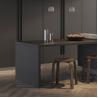 Buy cheap L Shaped Small E0E1 PVC Kitchen Cabinets Simple Furniture Waterproof from wholesalers