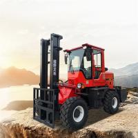 Buy cheap Articulated Fork Truck Manufacturer , Industrial Forklift Construction Equipment product