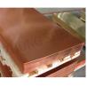 Buy cheap Punching Prime Cathode Copper 99.99% Pure Copper Roof Sheet Plate Copper with 0.3mm-100mm Thickness from wholesalers