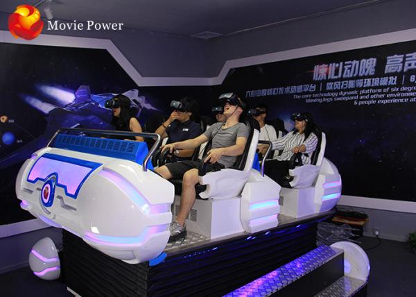 Buy cheap Shopping Mall 9D Cinema Simulator , Virtual Game Simulator 6DOF Motion from wholesalers