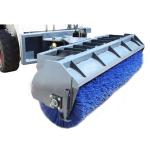 300mm OD Skid Steer Road Street Sweeper Brush Attachment PP fiber