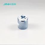 Black Nickel Plated Cam Lock Fitting, Cabinet Connector For Rta Furniture