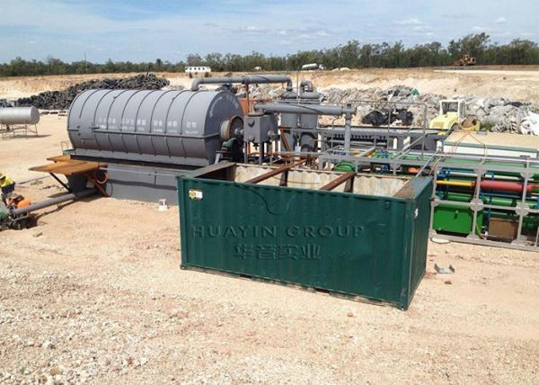 Buy cheap Rubber Waste Tyre Pyrolysis Plant 5 Ton Waste Tyre Recycling Plant from wholesalers