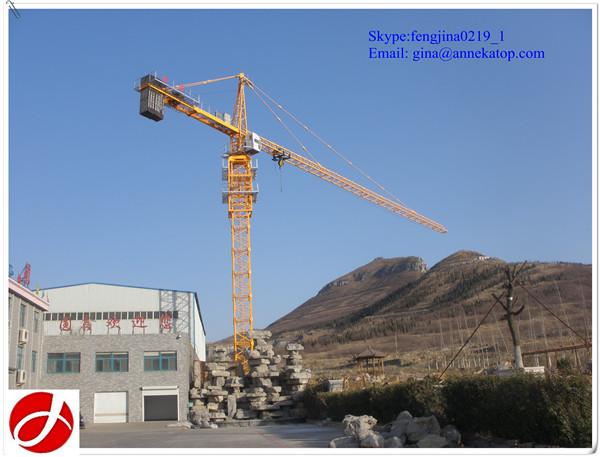 Buy cheap factory low price 16t QTZ125(7030) building tower crane price from wholesalers