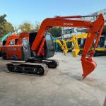 7Ton used HITACHI ZX70 ZX70-3 ZX70-5 ZX65U excavator with low working time and