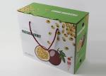 Buy cheap PP Handle Small Product Boxes , Custom Printed Retail Boxes For Fruit Packaging from wholesalers