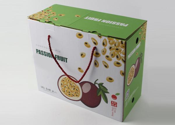 Buy cheap PP Handle Small Product Boxes , Custom Printed Retail Boxes For Fruit Packaging from wholesalers