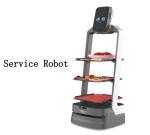 BBQ DC 48V Restaurant Service Robot That Deliver Food 4G Bluetooth