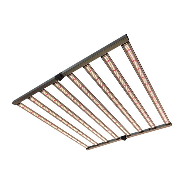 RedFarm 650W 8Bars Foldable LED Grow Lights Samsung LM301B For Commercial