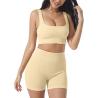 Buy cheap Wholesale Fashionable Design Sport Suits Yoga Sports Bra Shorts with Custom Logo from wholesalers