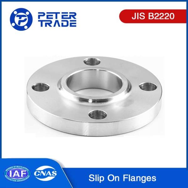 Buy cheap JIS B2220 5KG/CM2 Industrial Pipe Flange Slip On Flanges Raised Face / Flat Face 450A-1500A for Industrial Solutions from wholesalers