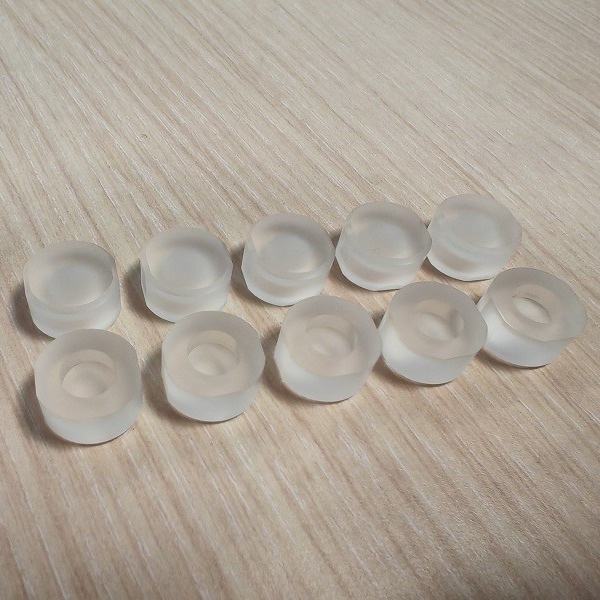 Piezoelectric Quartz Endcap For Thickness Shear Mode Pressure Sensing