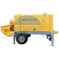 Buy cheap 40m3 Hydraulic Diesel Concrete Pump Machine Wear Resistant 50 / 100m Conveyor product