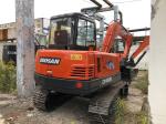 Compact Doosan DH55 Used Digger Doosan 5 Ton Excavator With ISUZU Engine