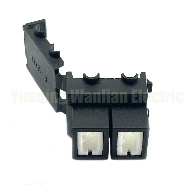 H7-2B Ceramic Headlight Socket Plug Connector 2 Pin High Voltage Automotive Connectors