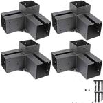 In-house Inspection Aluminum Material Customized Steel Pergola Brackets Kit at