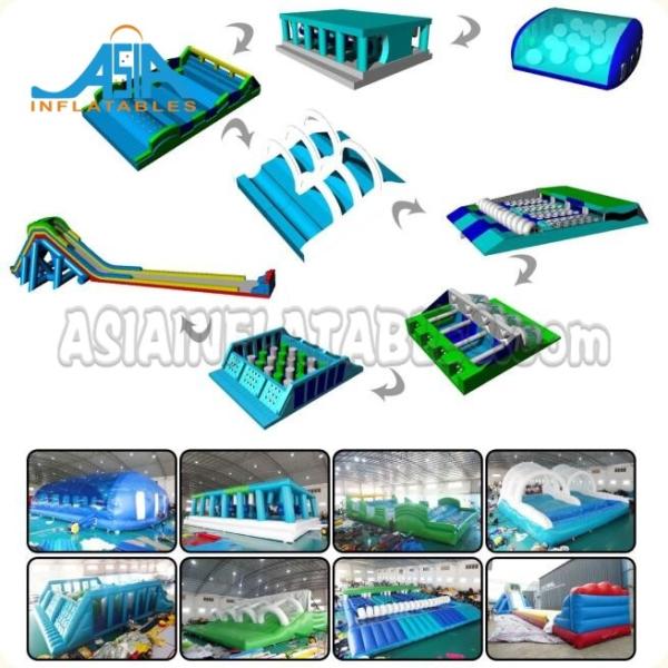 Buy cheap Custom Adult Inflatable Obstacle Challenges / Inflatable 5k Obstacle Run from wholesalers