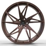 9.5Jx20 And 10.5Jx20 Custom Satin Bronze 2-PC Rims For BMW M2 2016 Year