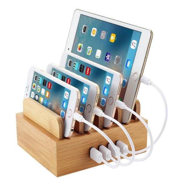 Buy cheap trend selling eco-friendly bamboo cell phone holder phone holder with high quality from wholesalers
