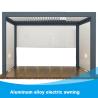 Buy cheap Modern Courtyard Intelligent Electric Louver Pavilion Villa Outdoor Sun Room Automatic Flipping Chinese Gazebo from wholesalers