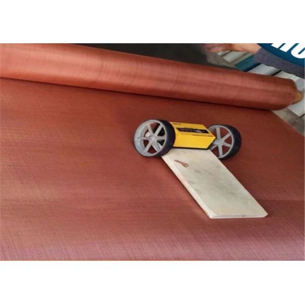 40-400 Mesh Brass Copper Wire Mesh Roll Electromagnetic Signal Shielding Mesh