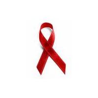 Buy cheap Small ribbon bow Tie , Satin Red AIDS bow with safety pin to sign AIDS mark product