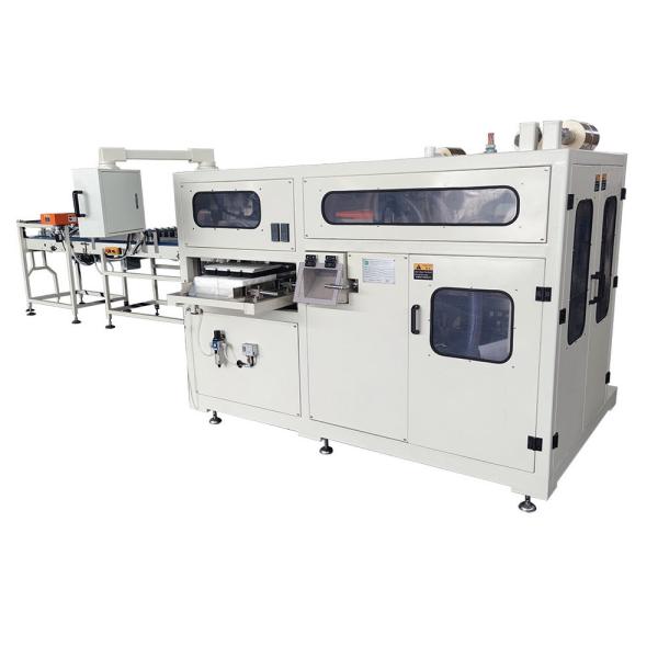 Buy cheap Automatic Facial Tissue Paper Plastic Film Multi Bags Packing Machine from wholesalers