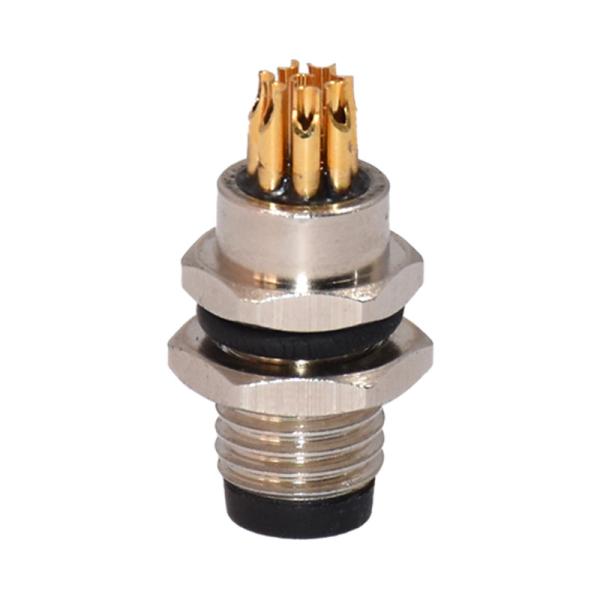 Buy cheap Waterproof Male Female Connector , Panel Mount Waterproof Connector With Solder from wholesalers