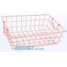 Buy cheap Metal Wire storage basket, Metal wire Under Shelf Storage Basket Space Saving Easy Cabinet Shelf Caddy Basket, kitchen b from wholesalers