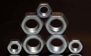 Wholesale Steel Metal Thin Hex Nuts High Strength Width Across Flats 23.2mm For Construction Machinery from china suppliers