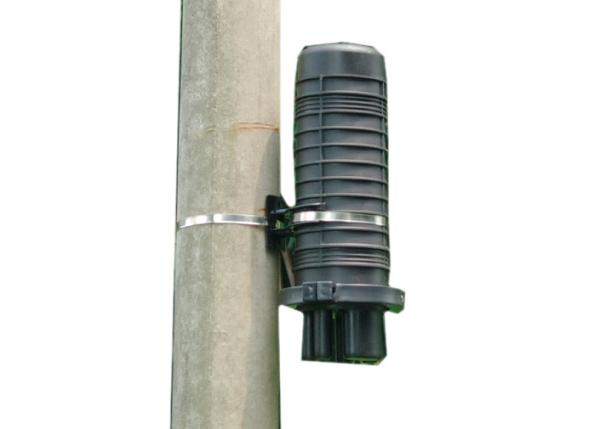 Buy cheap PP Dome Pole Mount Bracket black , round plastic bracket 130-150mm from wholesalers