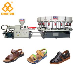 Buy cheap Automatic Sneaker Direct Injection PVC Shoes Making Machine Single Color from wholesalers