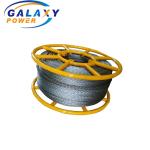 200KN 18mm Galvanized Anti Bursting Steel Pilot Rope Overhead Line Tool