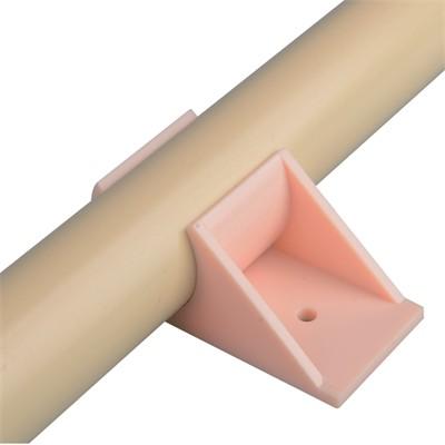 Buy cheap Beige JY-A009 ABS Pipe Clamp Plastic Tube Connectors 3mm Thickness from wholesalers