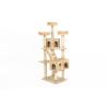 Buy cheap Multi - Layer Cat Climbing Frame Luxury Beige / Grey Color For 4-5 Cats Available from wholesalers